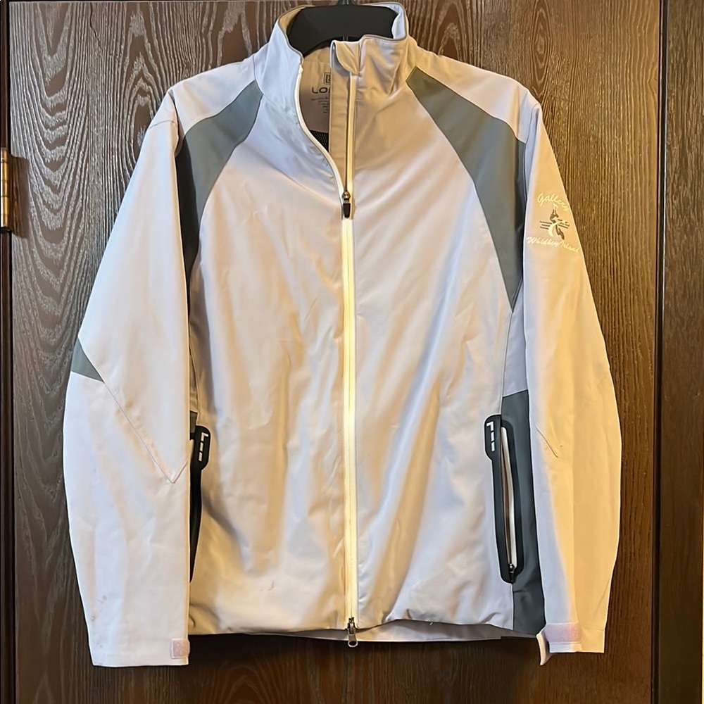 LOFT Light Gray and Dark Gray Jacket